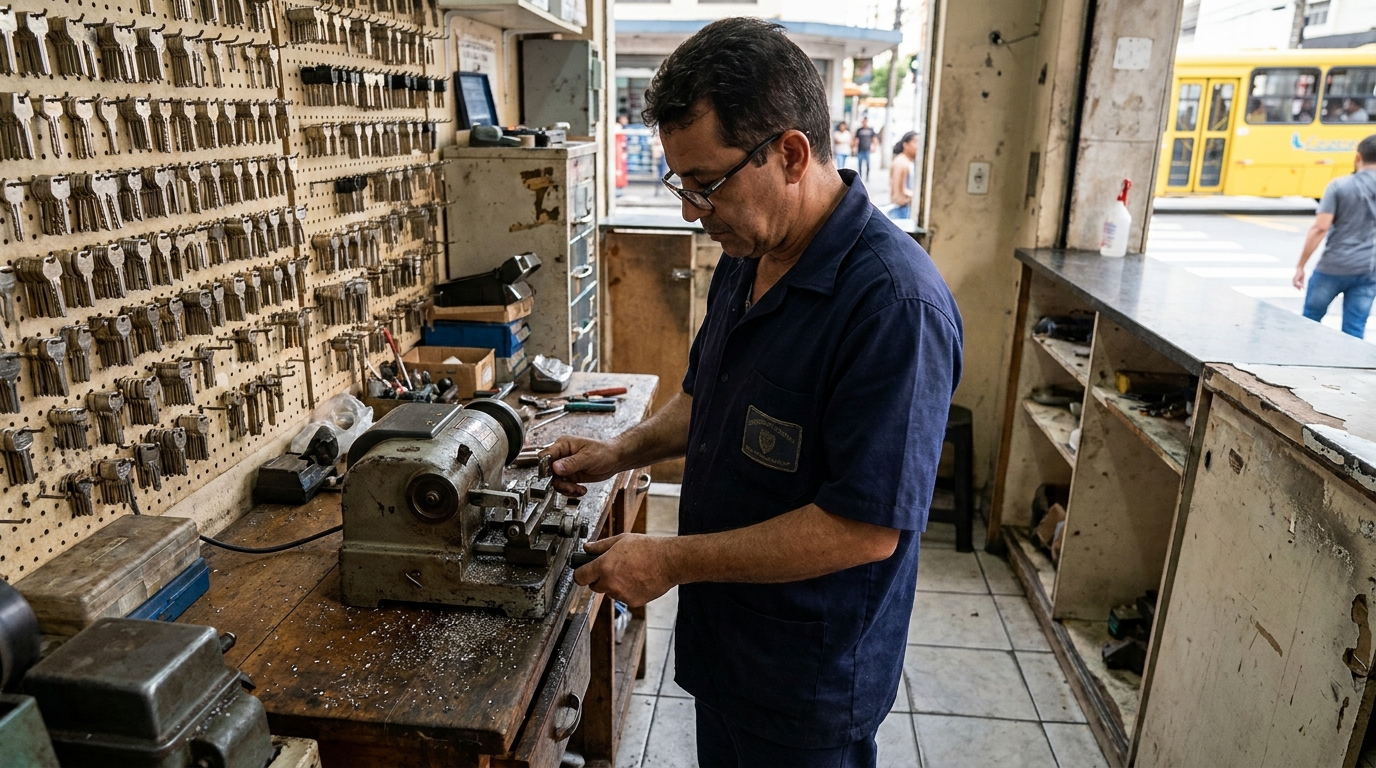 Cópia de Chave de Cadeado em Brasília‑DF