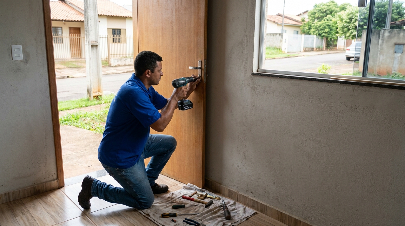 Instalação de Fechadura de Porta em Brasília‑DF