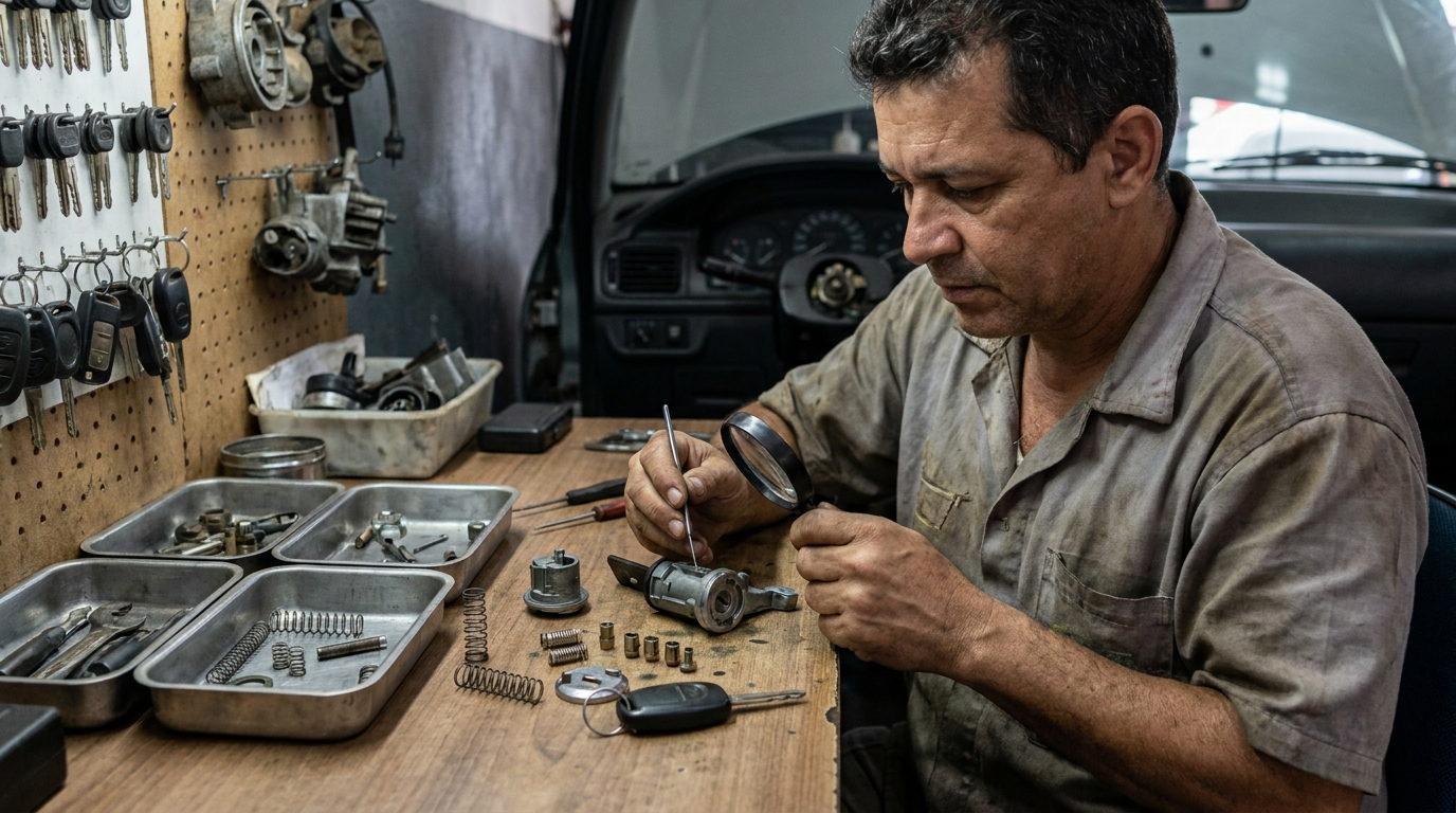 Reparo de Fechadura Automotiva em Brasília‑DF